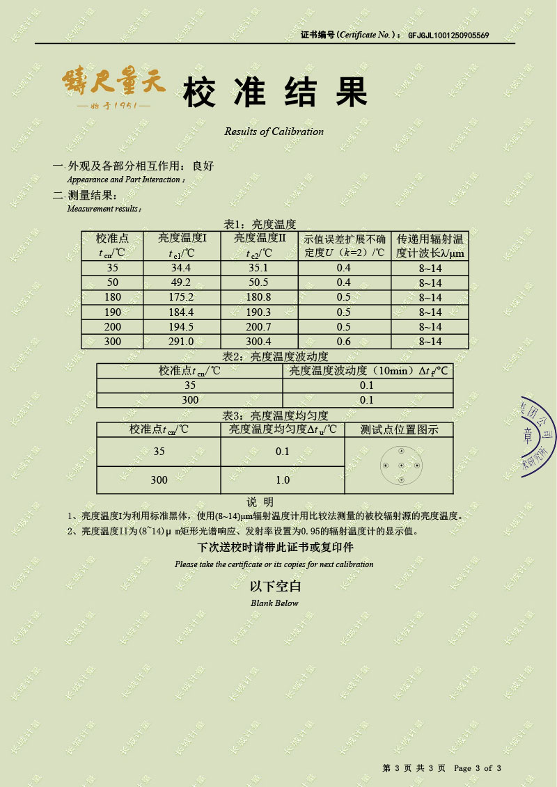 廈門漢印-輻射源黑體爐(室溫+5-300℃)校準(zhǔn)證書-3.jpg